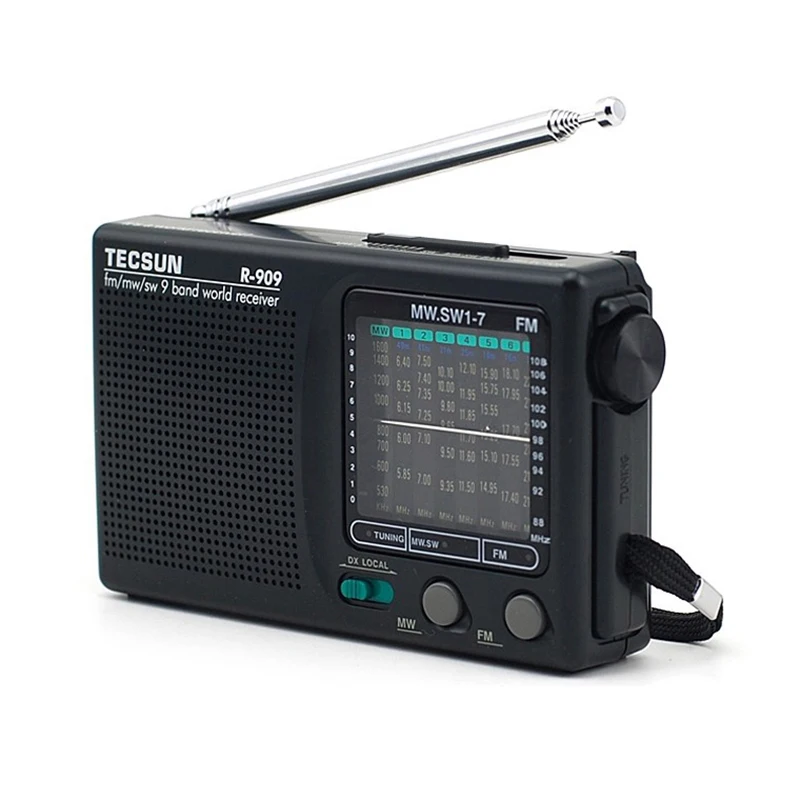 Карманное ретро-радио 525-1610 кГц, Am/fm/sw радио, вращающаяся на 360 градусов антенна, портативное радио 2023, черное удобное портативное радио