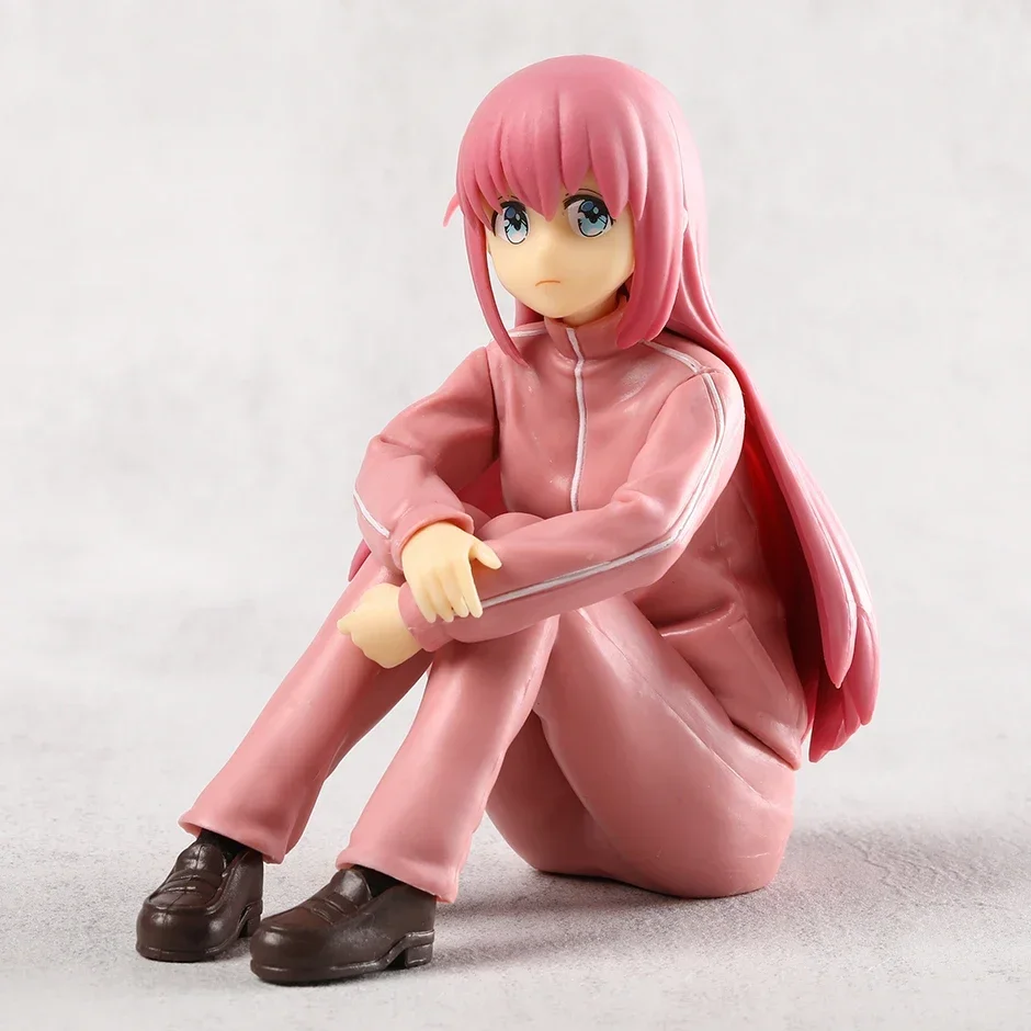 Bocchi the Rock Hitori гот сидящий Ver ПВХ фигурка Коллекционная модель игрушка настольная кукла