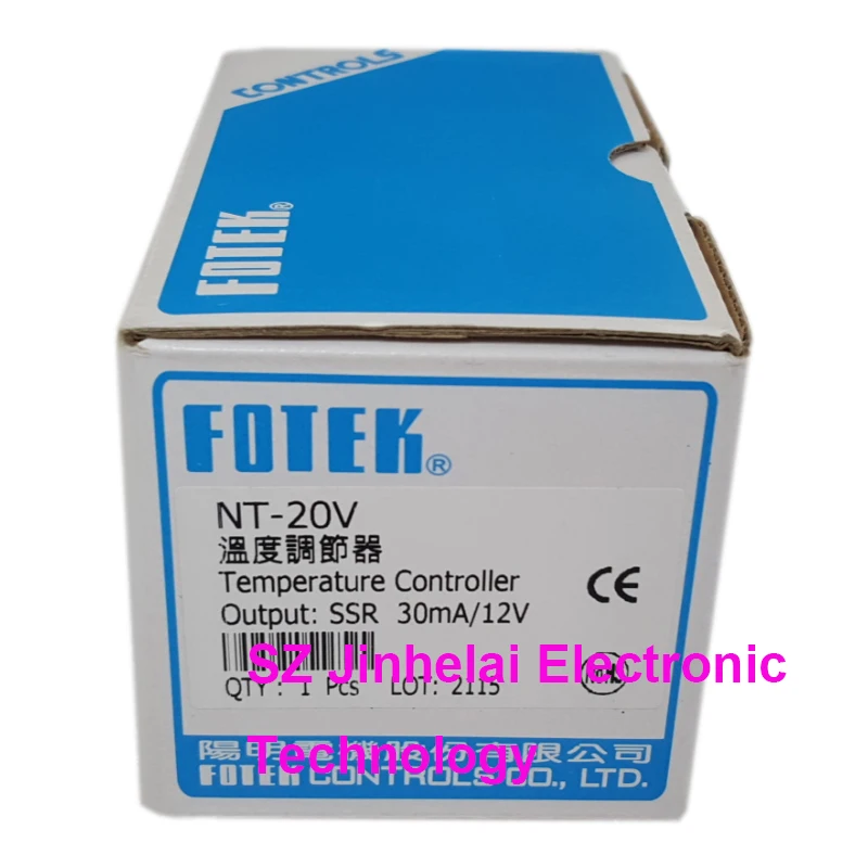 Новый и оригинальный переключатель контроля температуры FOTEK NT-20R 20 В 20 л