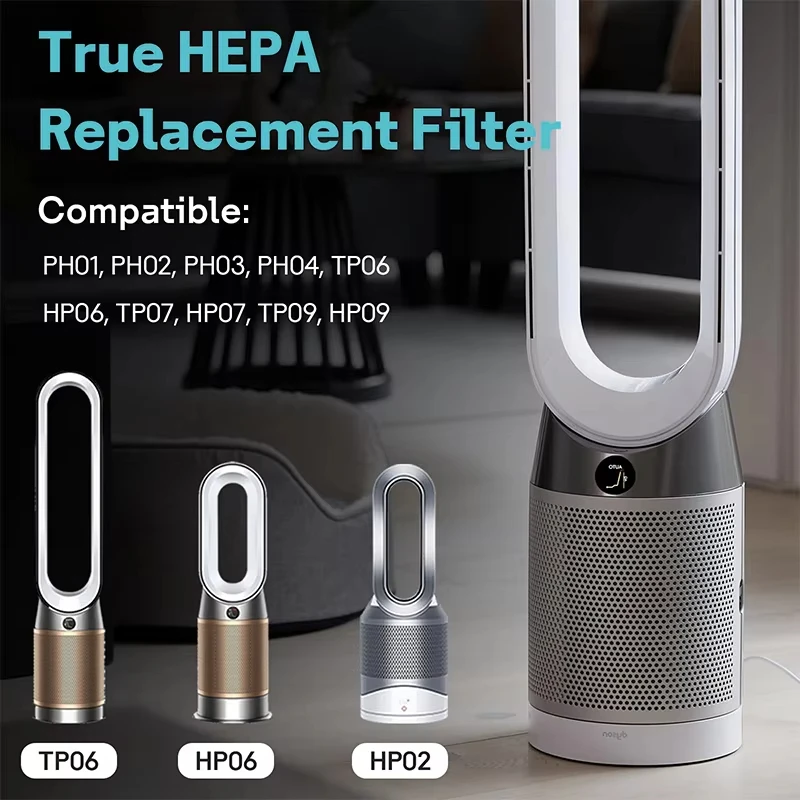 Фото Фильтр 2 в 1 для Dyson TP04 HP04 TP07 TP06 HP06 PH02 PH01 PH03 PH04 HP09 TP09 HP07 Очиститель воздуха H13 True HEPA и угольный фильтр №2