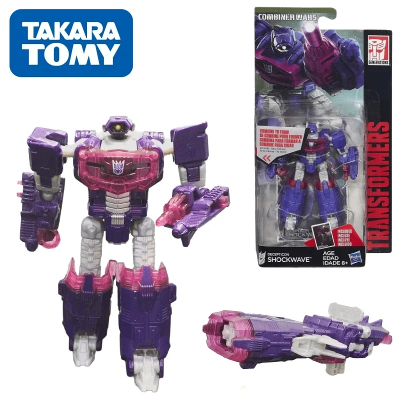В наличии Takara Tomy Трансформеры серии G CW lg уровень Ударная Волна робот аниме экшн-модель игрушки подарок