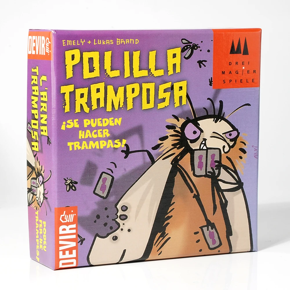 Mogel Motte Polilla Tramposa игра с играми Deir-игра Polilla cheate Devir-игра Polilla Tramposa, игра за столом, Ju
