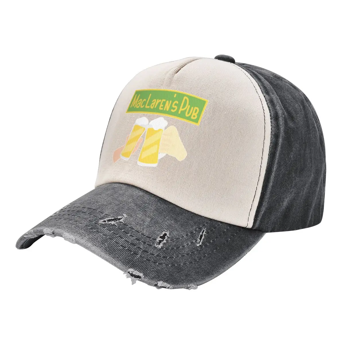 Фото How I Met Your Mother - Бейсбольная кепка Maclarens Pub Snapback Кепка Уникальные шляпы Кепка дерби Женская одежда для гольфа Мужская №2