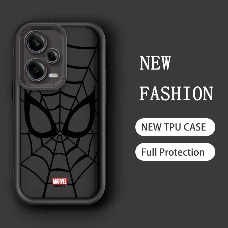 Marvel Iron Man SpiderMan Art для Xiaomi Redmi Note 14 13 13R 12 12R 11 11E 11T 11S Pro Plus 5G Eye Ladder Чехол для телефона (art.: 3920cd5092889) - 3920cd5092889