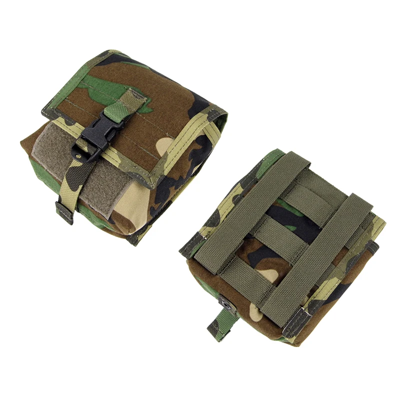 Модульный чехол для хранения батарей NVG Tactical Raiders Molle WL M81 Woodland TR135