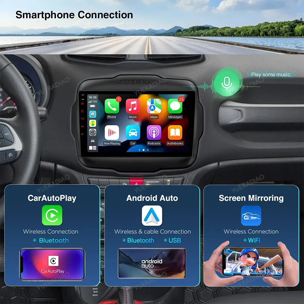Автомобильное радио Android 15 для Volkswagen TOURAN 2016 2017 2018 BT GPS NAVI Мультимедийный видеоплеер Головное устройство Qualcomm 4G WIFI QLED (art.: 3920ce770d3a5) - 3920ce770d3a5