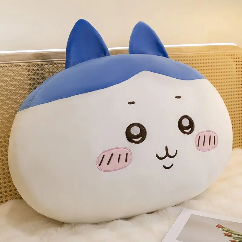 Фото MINISO Sleep in A Hug, хлопковая кукла Chiikawa, милая подушка с героями мультфильмов Hachiware, подарок на день рождения, романтическая девушка №2