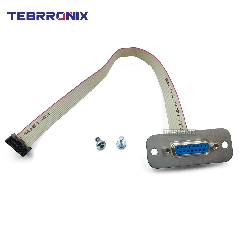 1-206165-01 15Pin проводка Assy D-Sub для Intermec PM43 принтер для тепловой печати штрихкодов-ярлыков