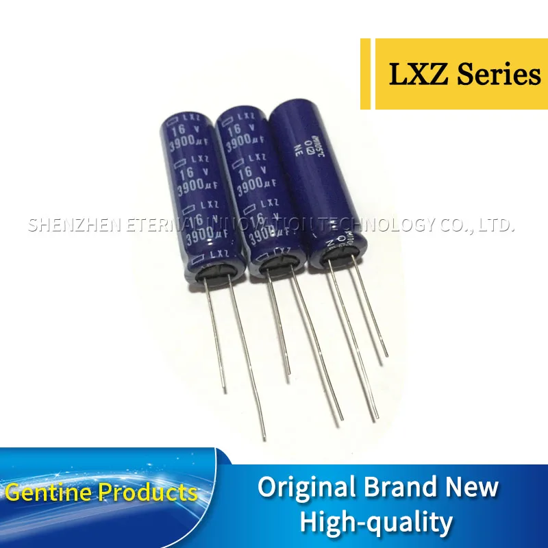 10 шт., 16V3900UF LXZ 12,5x40 ELXZ160ELL392MK40S, оригинальные Алюминиевые Электролитические Конденсаторы в наличии
