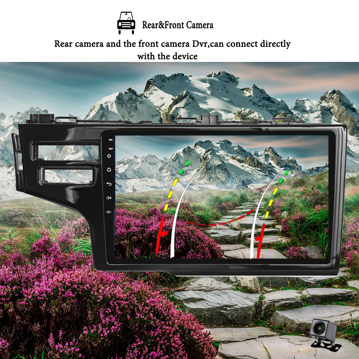 10 дюймов IPS Автомобильный GPS-навигатор Планшетный DVD-кассета для Honda City 2014-2017 Стерео авторадио Android 14 128 ГБ SWC RDS DSP (art.: 3920ce923c178) - 3920ce923c178