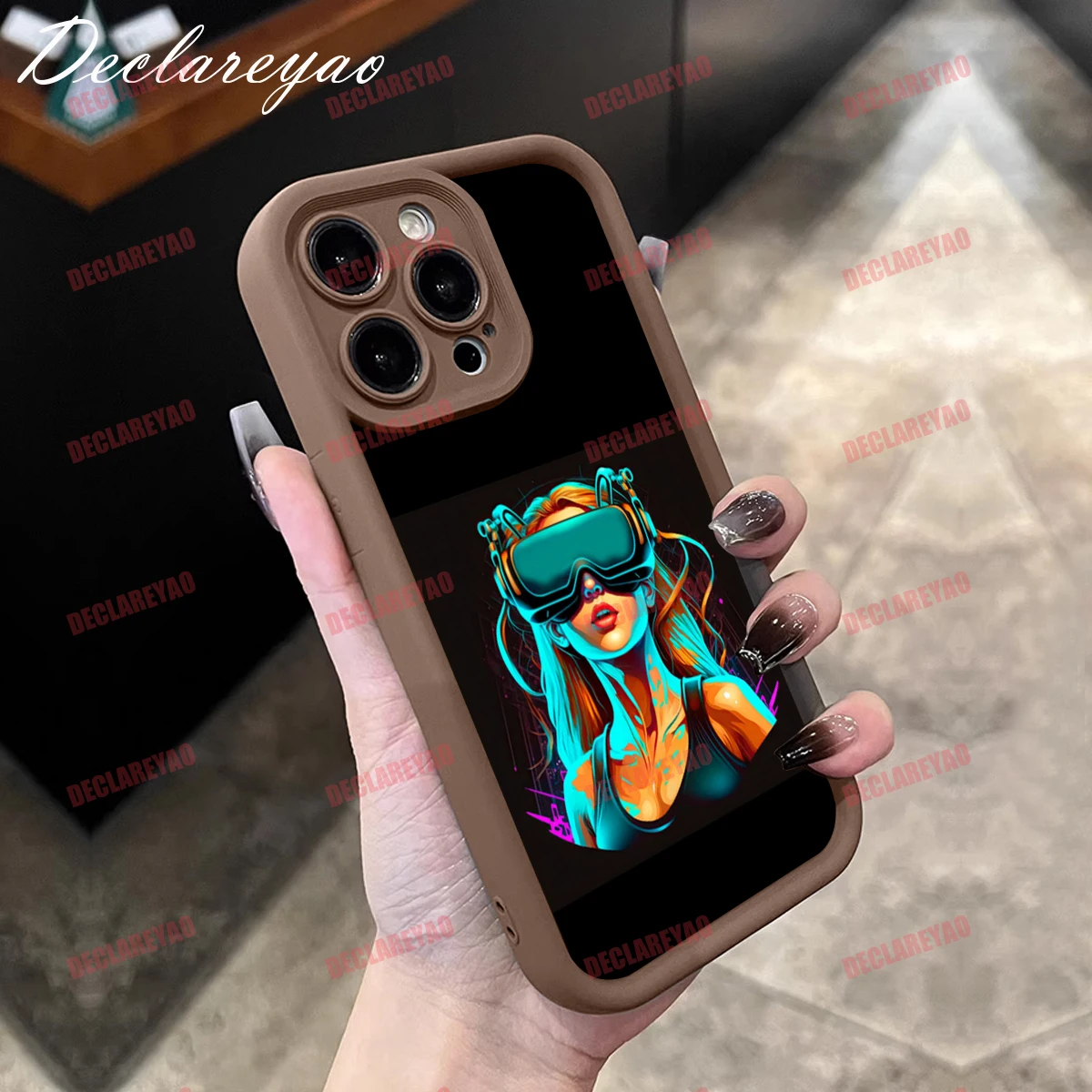 Фото DECLAREYAO Матовый ТПУ Мягкие легкие тонкие чехлы для Realme 20 Pro C55 GT C67 70X Q3i P C21 7i 12X C12 U1 C15 N Чехлы противоударные №2