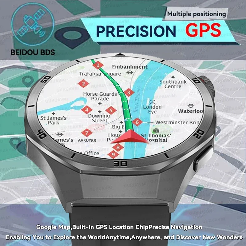 Фото 【5-летняя гарантия】Zeblaze Модернизированная сверхбольшая память 4 ГБ GPS MP3/MP4-плеер Bluetooth-вызов Спортивные модные умные часы №3