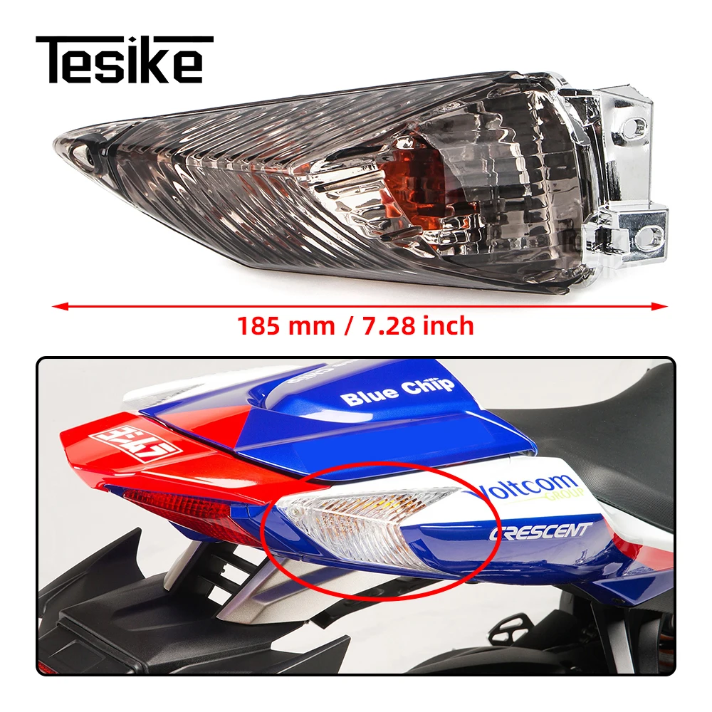 Для Suzuki GSXR1000 K9 2009-2016 GSXR600 GSXR750 K11 2011-2017 мотоцикл 2 провода 120 мм задняя лампа указателя поворота (art.: 3920cc9222c79) - 3920cc9222c79