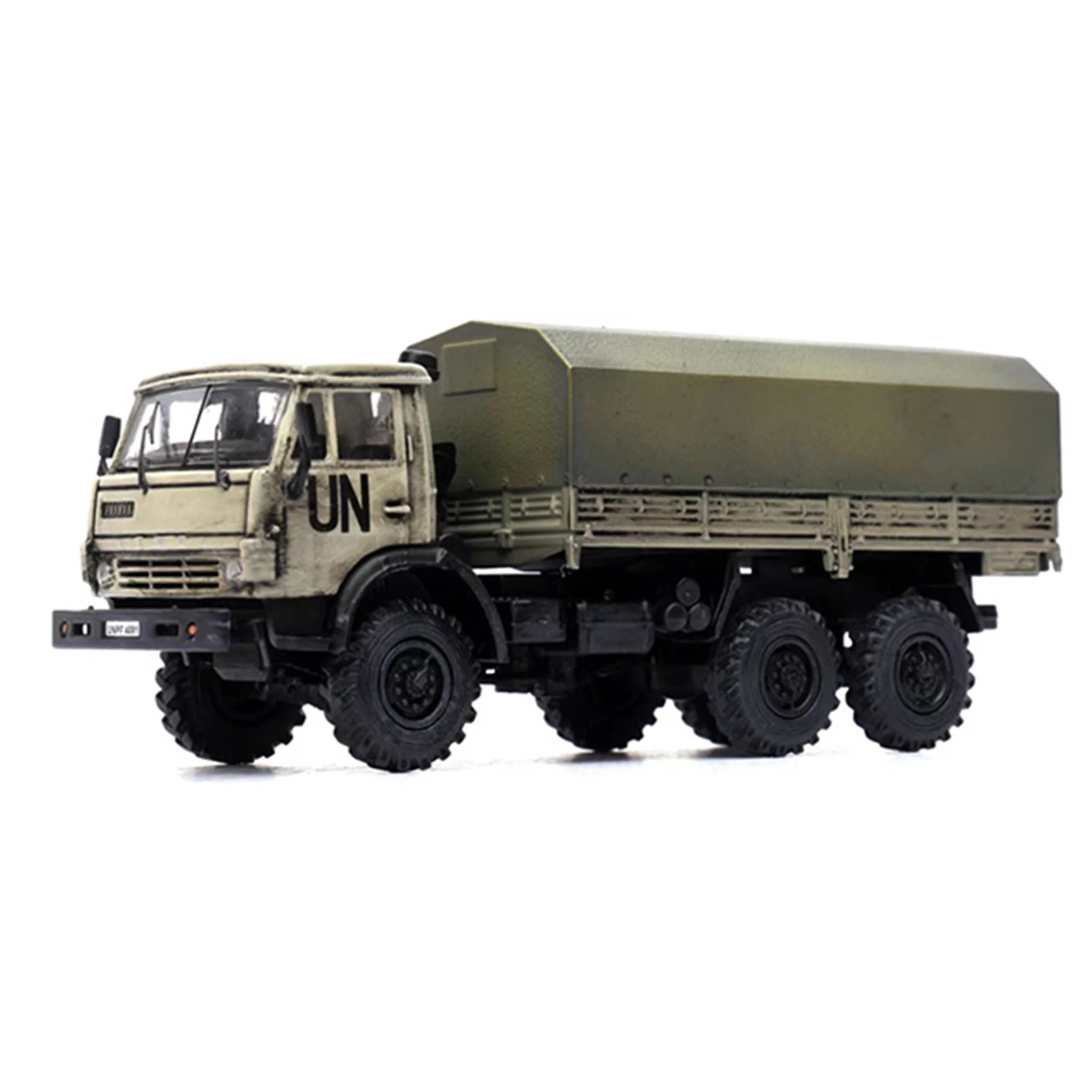 Фото 1:72 L12061LB Модель грузовика КАМАЗ 43101 (UN) Готовая модель продукта №2