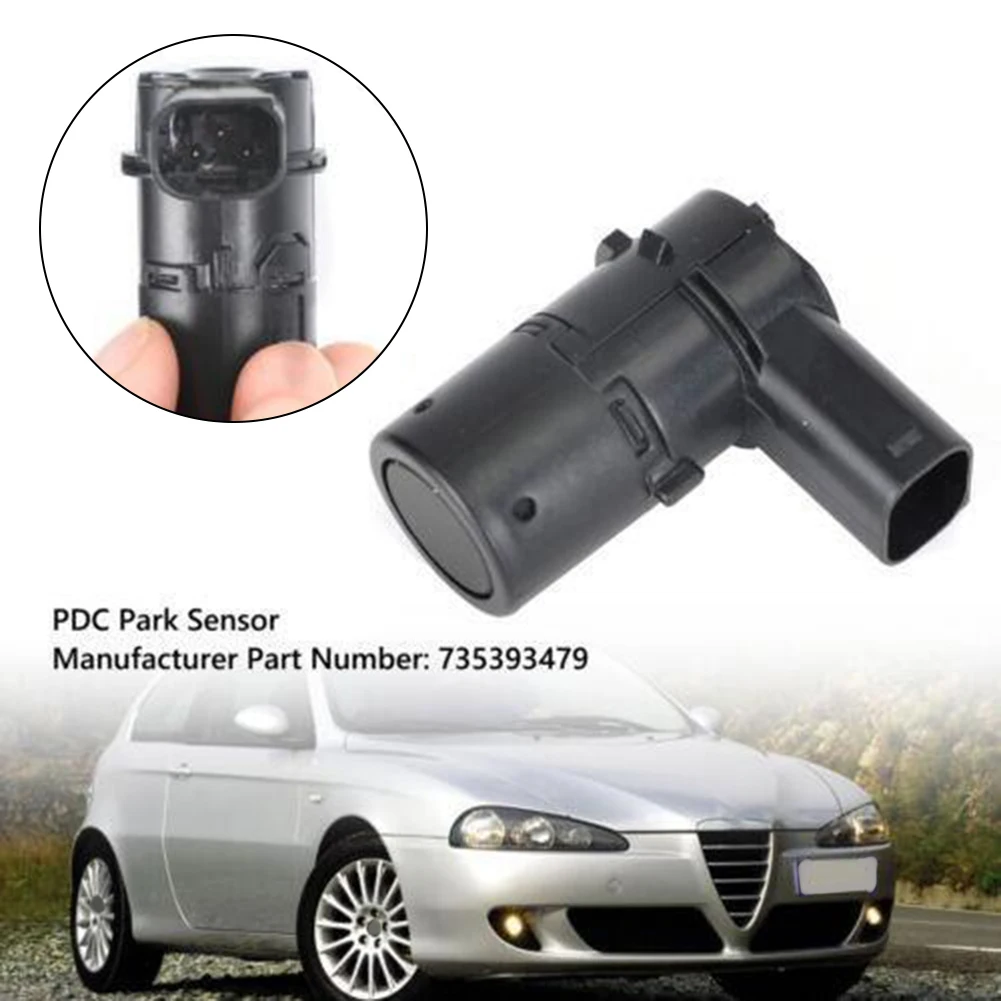Фото Датчик парковки PDC 735393479 для Romeo 147 156 159 для Fiat Stilo Lancia для Lancia Musa, аксессуары для автомобильной электроники, 1 шт. №2