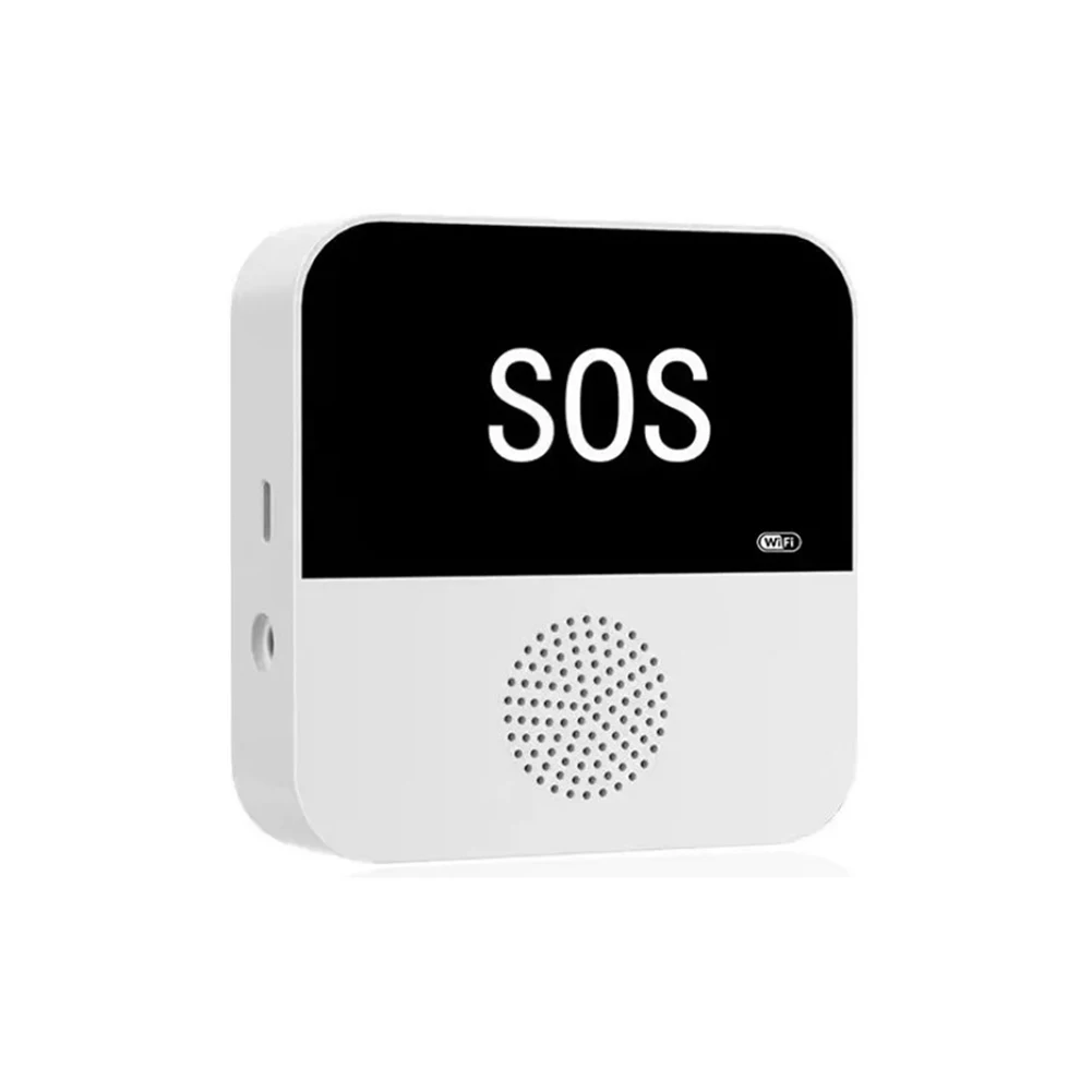 Беспроводной Wi-Fi пейджер для пожилых людей, кнопка вызова SOS, аварийная помощь SOS, система оповещения для пожилых пациентов, пожилых людей дома