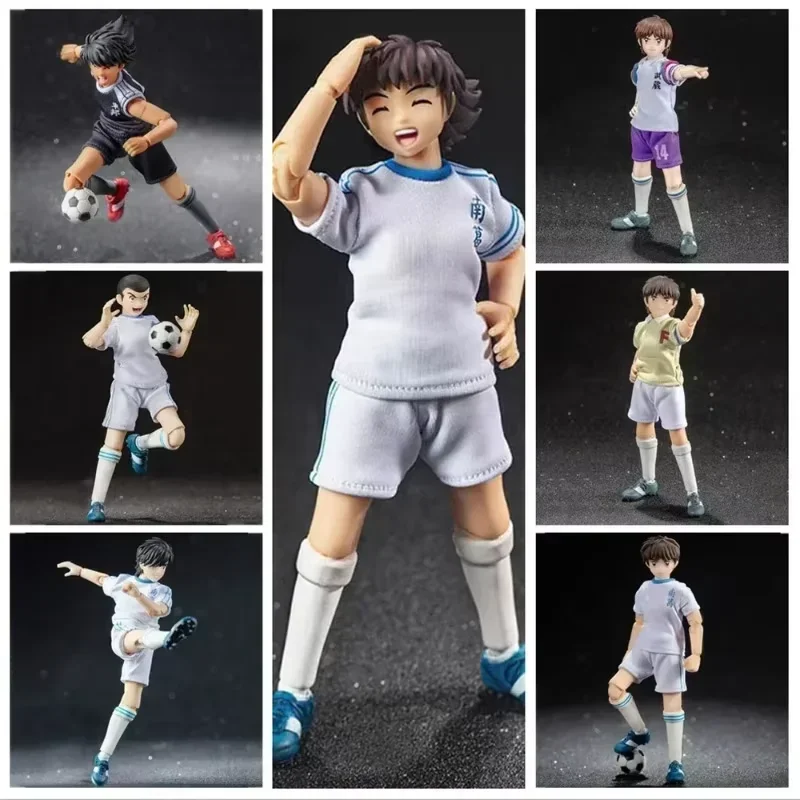 Модель GT Dasin Genzo Wakabayashi/Kojiro Hyuga/Misugi/Hikaru Matsuyama/Ishizaki/Kisugi Captain Tsubasa Serie Anime Action Figure