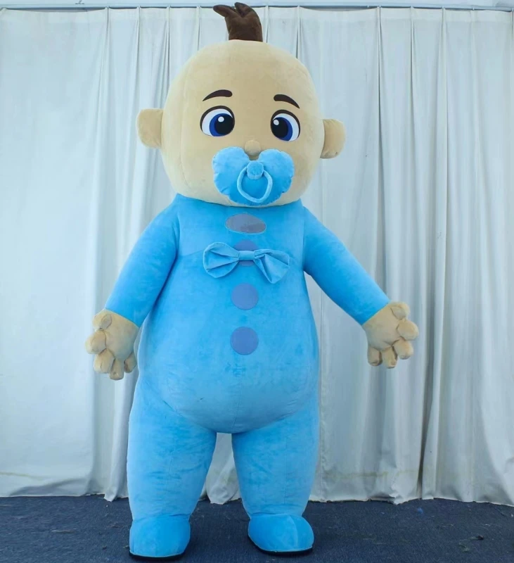 Фото MINISO 2 м 2,6 м Надувной розовый малыш JJ синий мальчик искусственный Костюм надувной костюм-талисман №4