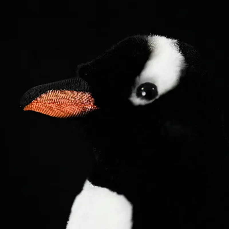 Фото Новый Gentoo Пингвин Плюшевые Игрушки Симпатичные Мягкие Мягкие Животные Моделирование Пигсислес Папуа Реалистичная Плюшевая Кукла Реалистичный Подарок №3