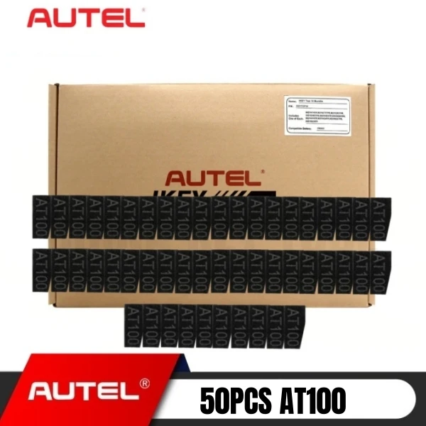 50 шт. 2025 AUTEL AT100 чип супертранспондера, совместимый с IM508S, IM608II, KM100, KM100E, IM608 PRO, IM608, IM508, IM1, IM2