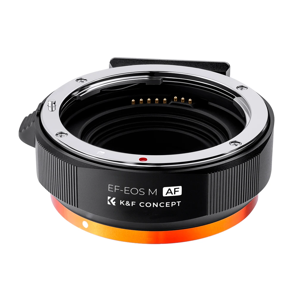 Адаптер для объектива K&F Concept EOS на EOS M с автофокусом для объектива Canon EF EFS с креплением для камеры Canon EOS M M1 M2 M3 M5 M6 M50 M100