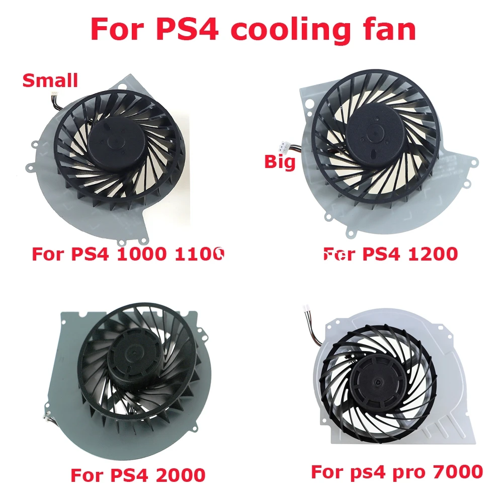 1 шт. новый внутренний охлаждающий вентилятор для PS4 Slim Pro 1000 1100 1200 2000 для PS4 10XX 12XX CUH-2015A pro CUH-7XXX внутренний вентилятор