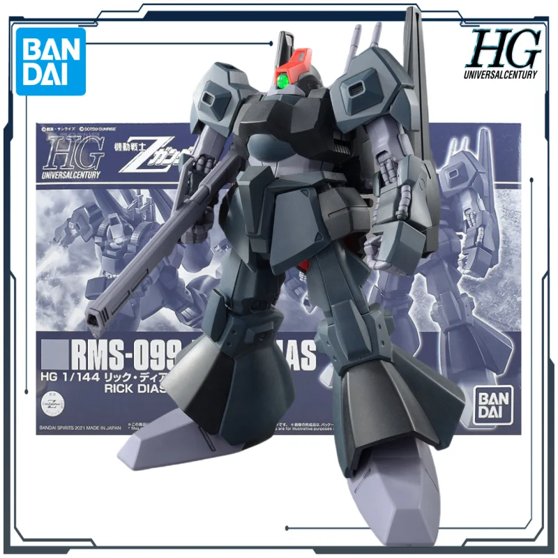 BANDAI оригинальная веб-эксклюзивная версия HG RMS-099 RICK DIAS 1/144 аниме сборная модель игрушки подарок для мальчиков коллекционные украшения Игровые фигурки и трансформеры