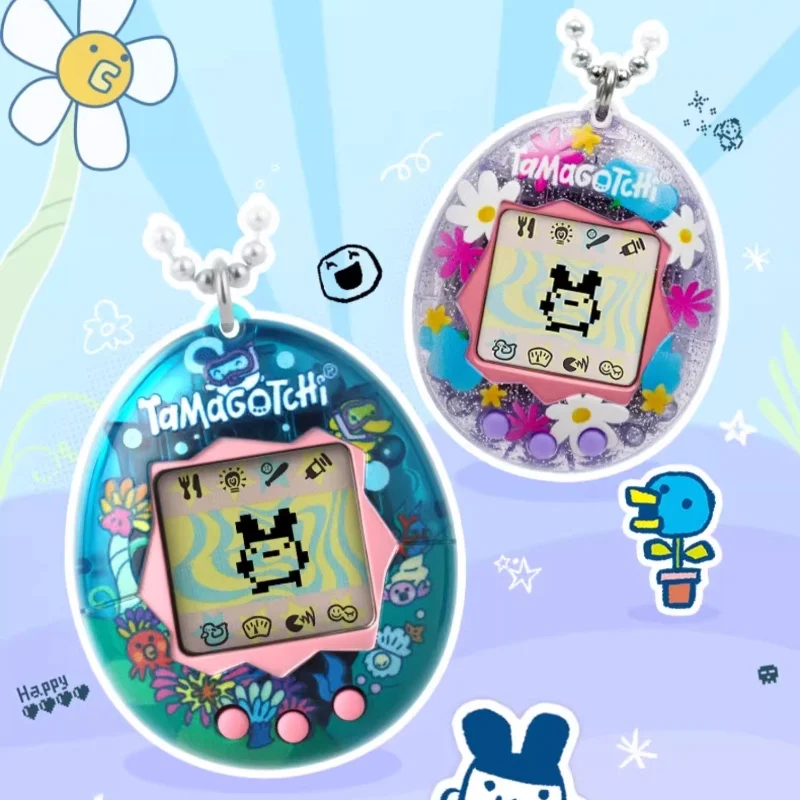 Bandai Tamagotchi оригинальная серия Ocean милый виртуальный питомец электронная игра брелок игрушка