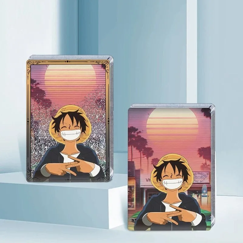 Фото One Piece Monkey·D·Luffy периферийные устройства личности творчество мультфильмы зыбучие пески подставки украшения значки броши украшения №3