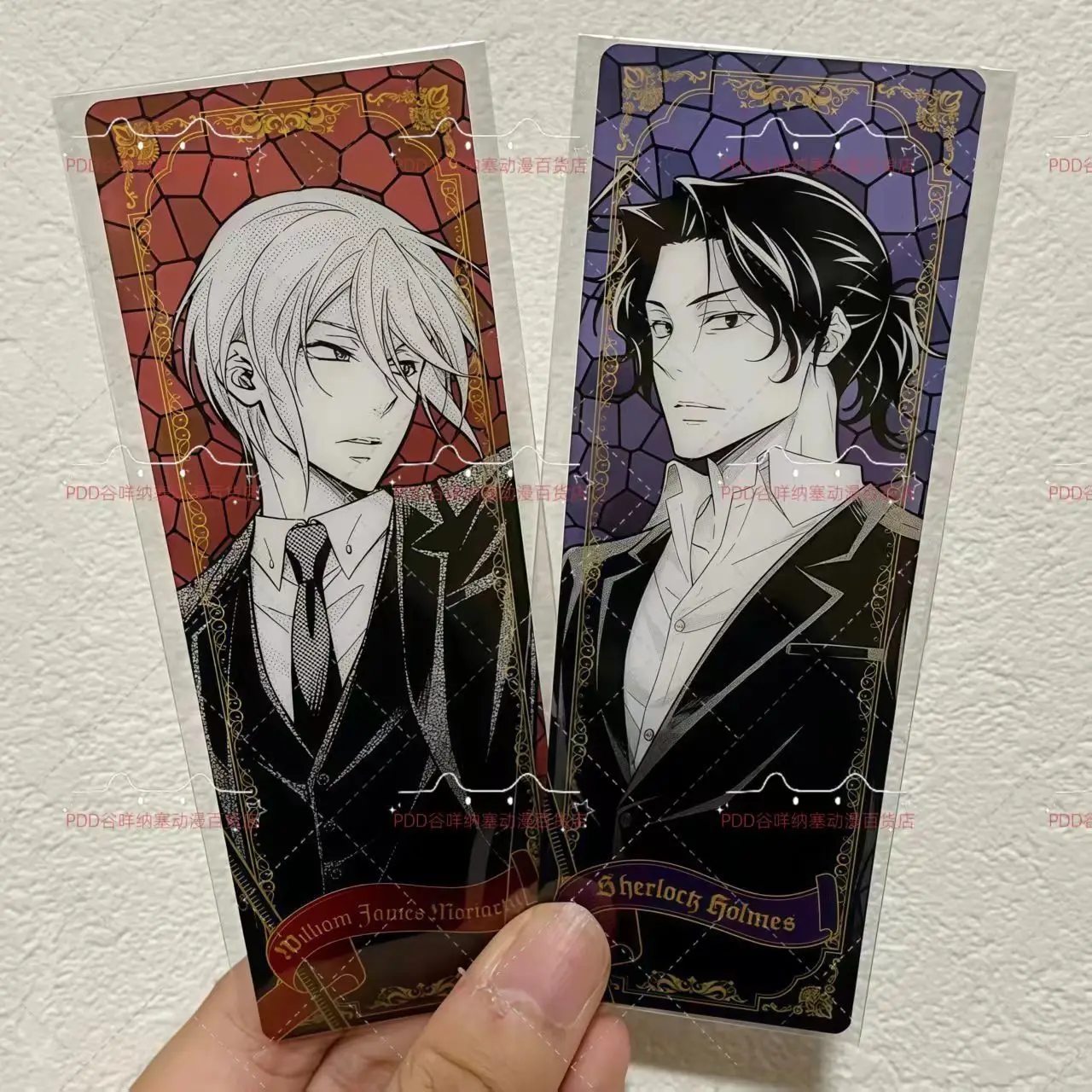Yuukoku No Moriarty акриловая закладка Шерлок Уильям Джеймс книга клип нумерация Марк Мориарти Патриот аниме товары милый подарок