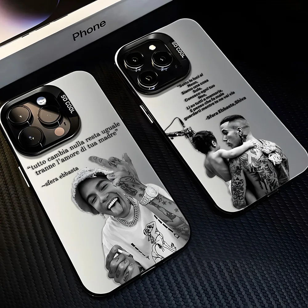 Rap S-Sfera EbbastaS  Phone Case for Samsung Galaxy A17 A07 A16 A06 A35 A55 A25 A05S A15 A56 A54 A36 A34 A04 4G 5G Matte Cover