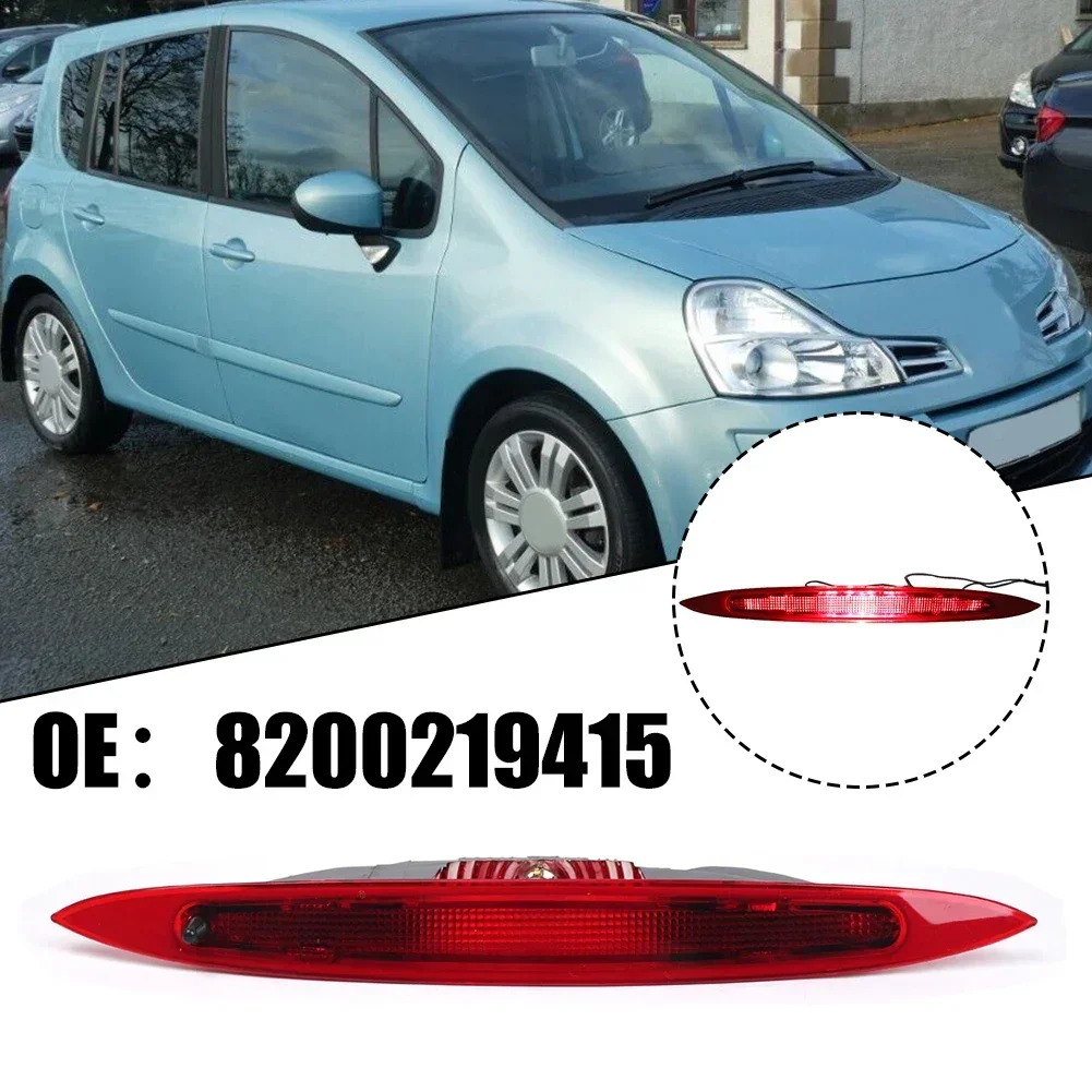 Фото Простой в использовании задний стоп-сигнал с высоким креплением для RENAULT MODUS 2004 2012, быстрая установка, красный свет OEM 8200219415 №3