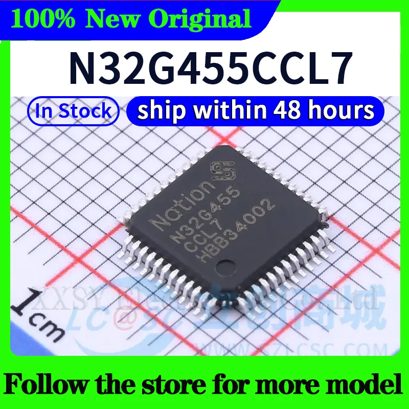 Фото N32G455VEL7 N32G457VEL7 N32G455CCL7 N32G452CCL7 N32G435CBL7 N32G455REL7 N32G452CBL7 N32L406CBL7 Высокое качество Новый №3