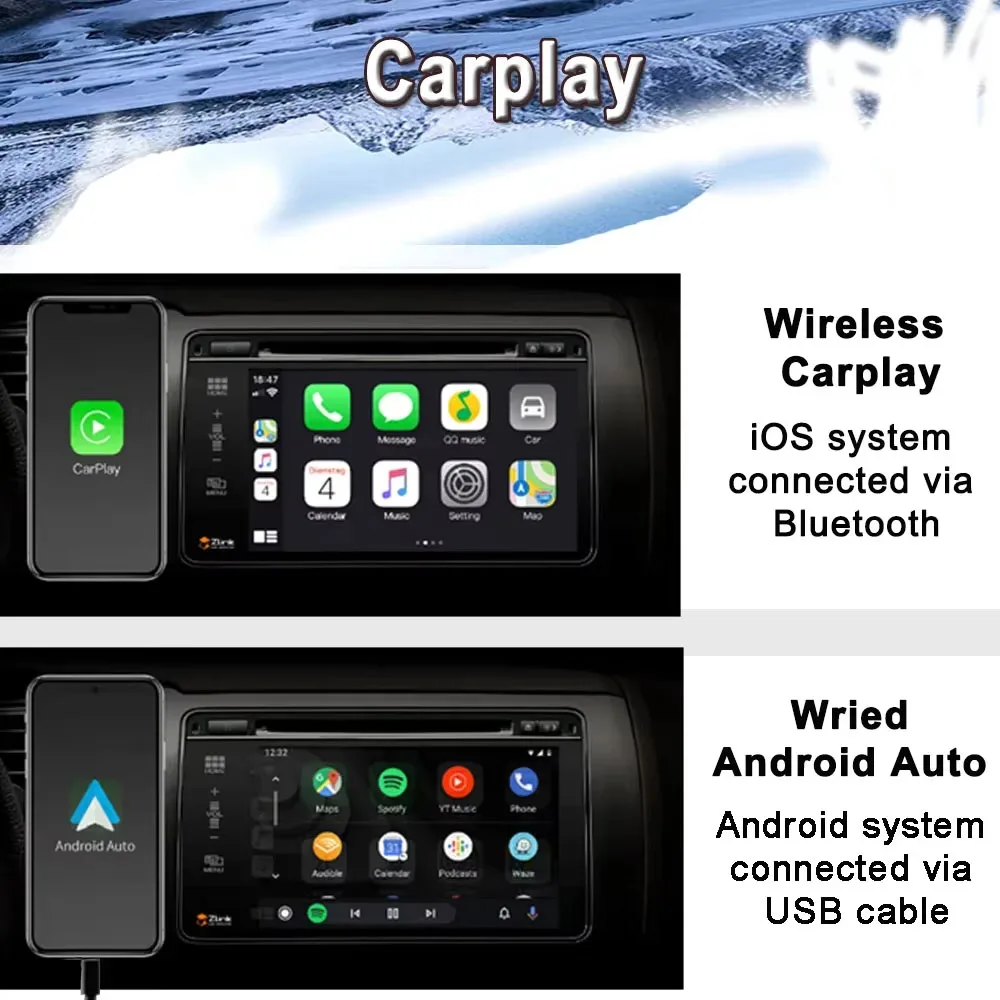 Фото QLED экран 4G для Skoda Fabia 3 III 2015 2016 2017 2018 2019 Android 14 Автомобильный мультимедийный плеер GPS Navi DSP Стерео WIFI 8 ядер №4