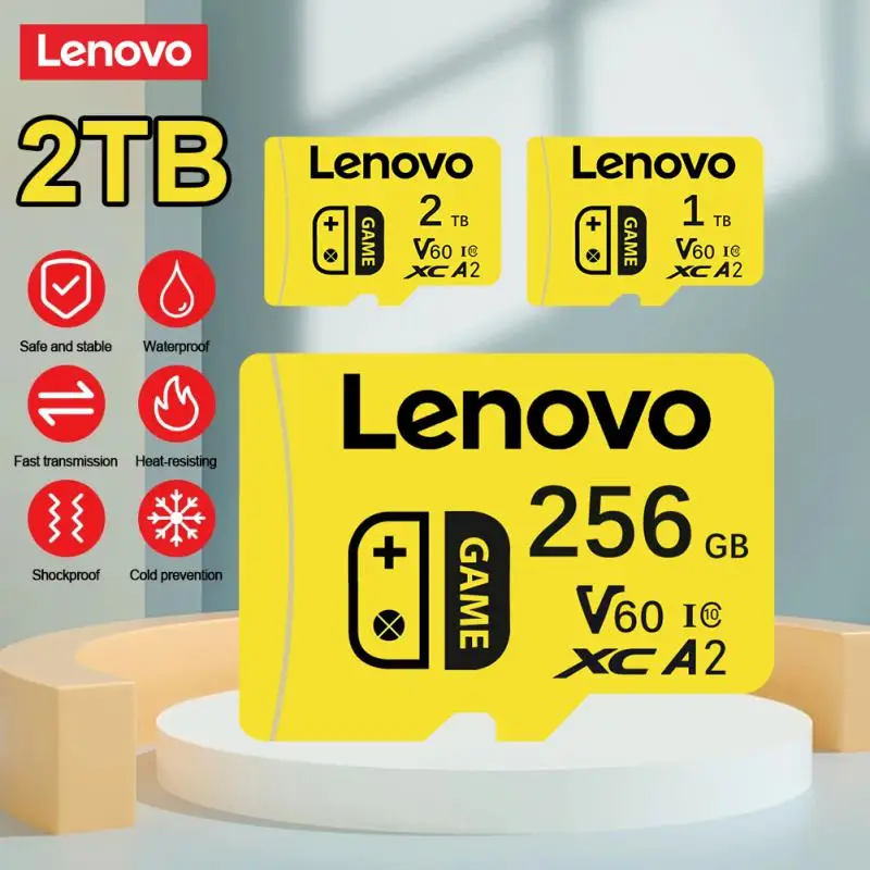 Оригинальная высокоскоростная карта памяти Micro TF SD Lenovo, 1 ТБ, 51 цвет, 256 ГБ, 128 ГБ, класс 10, карта памяти для игр Nintendo SWitch, TF карта, новинка