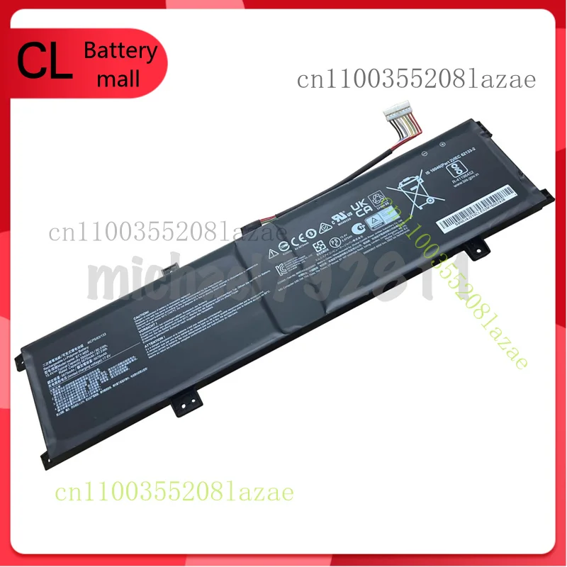 Новый оригинальный аккумулятор BTY-M55 для MSI Alpha 15 A3DDK A4DEK B5EEK B5EX 4ICP5/63/133