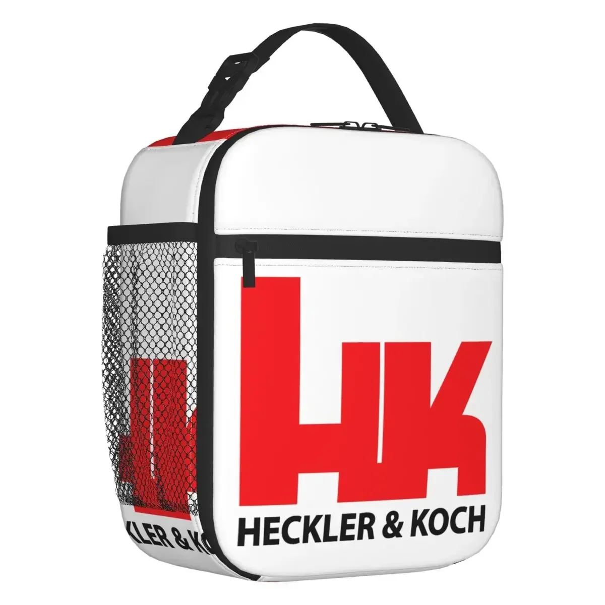 Изолированная сумка для обеда HK Heckler Firearms Koch для пикника на открытом воздухе, многоразовый холодильник, термобокс для обеда для женщин и детей