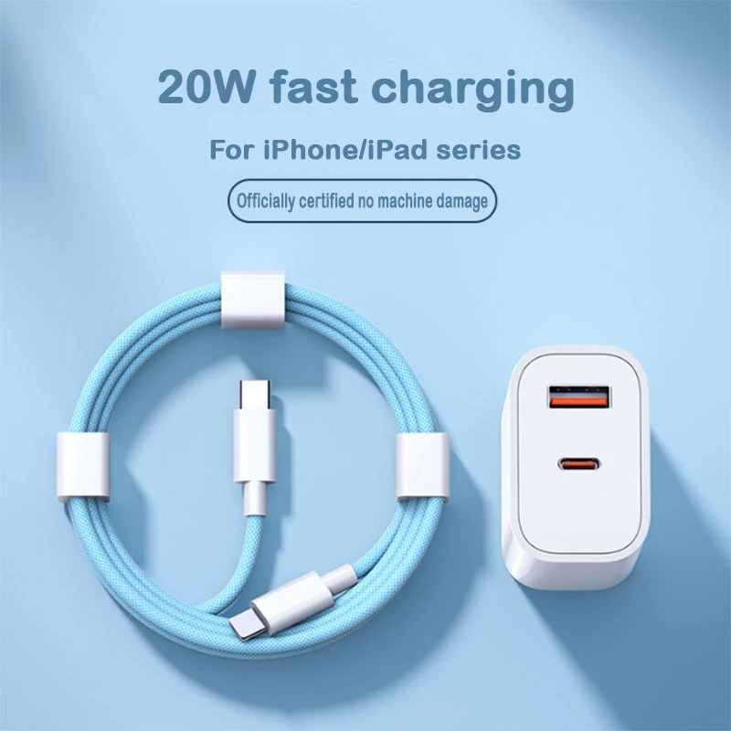 Кабель для быстрой зарядки данных UTHAI 2A 30 Вт PD подходит для Apple iPhone для освещения сверхбыстрой зарядки HA55