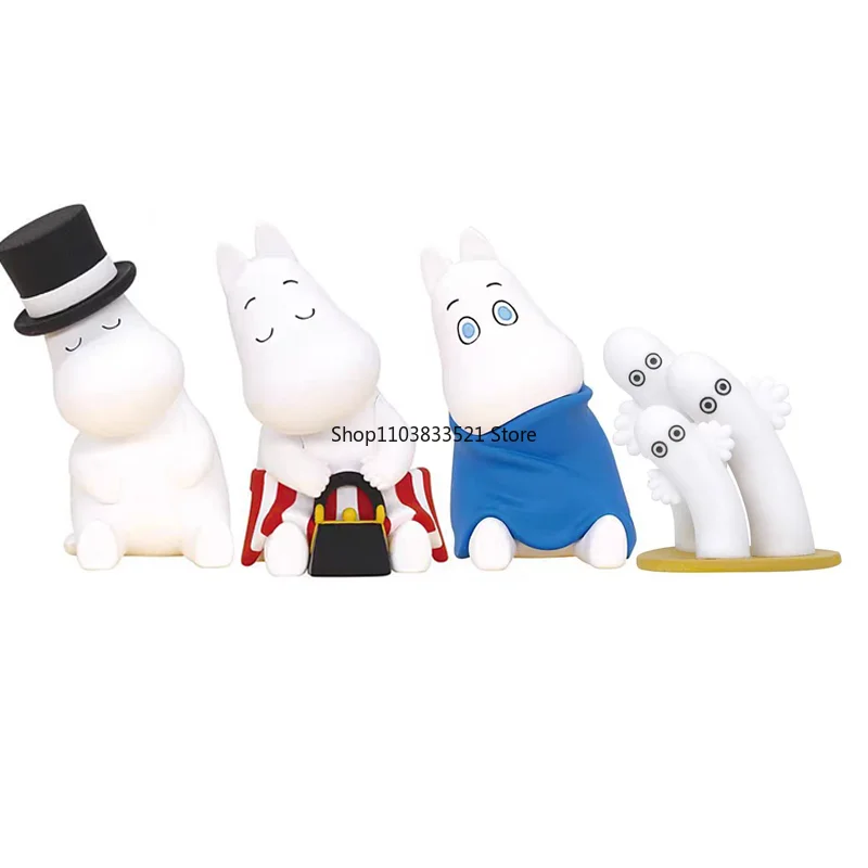 Оригинальные игрушки MOOMIN Part 2, Gashapon, Moomin Hamadryad Sleep Series, фигурки героев, капсульные игрушки, украшение для рабочего стола (art.: 3920ce2d72368) - 3920ce2d72368