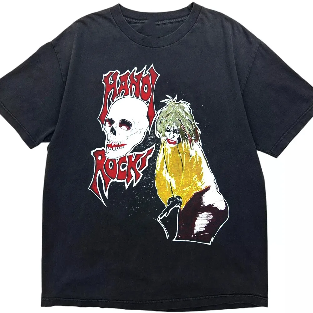 Классическая мужская рубашка унисекс Hanoi Rocks S-5XL 8D413