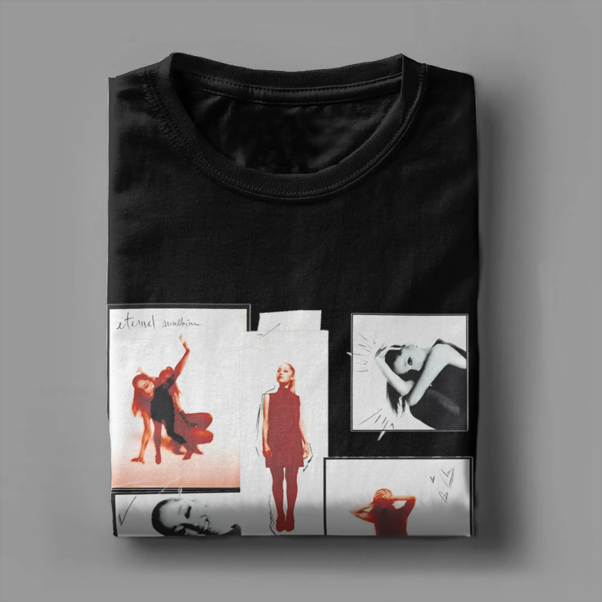 Фото Футболка Ariana Grande Eternal Sunshine Art Board, летние хлопковые футболки для мужчин, повседневная футболка, уличная одежда с короткими рукавами, топы №4