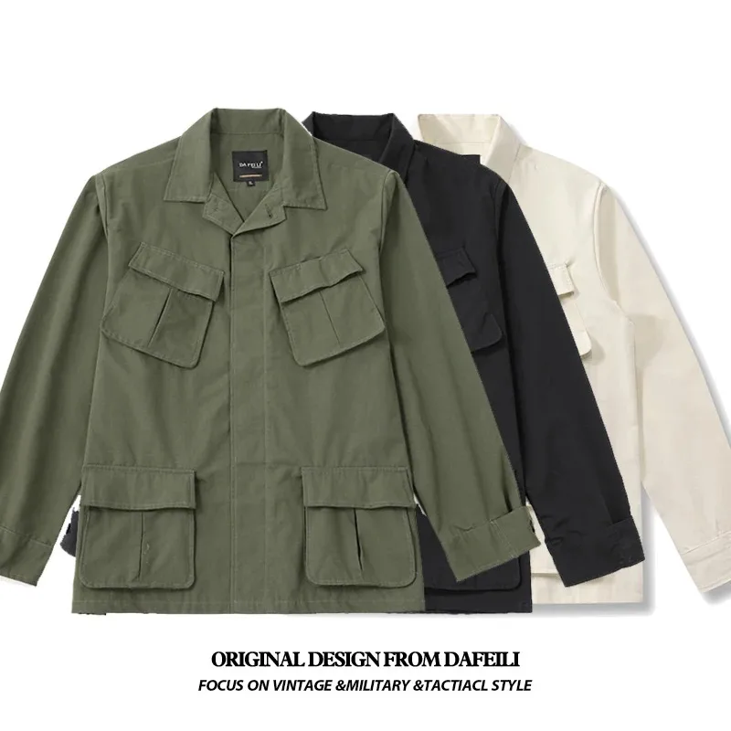 Og 107 Ripstop Slant Pocket Jungle Fatigue M65 Field Women M43 Cargo M51 Армейское пальто ВВС Хлопковая универсальная куртка Bdu для мужчин