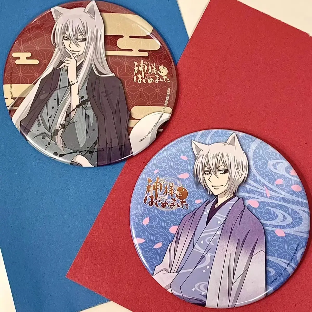 Kamisama Hajime Mashita значок Tomoe Kawaii круглая брошь аниме товары коллекция сумка орнамент настольный дисплей аксессуары подарок другу