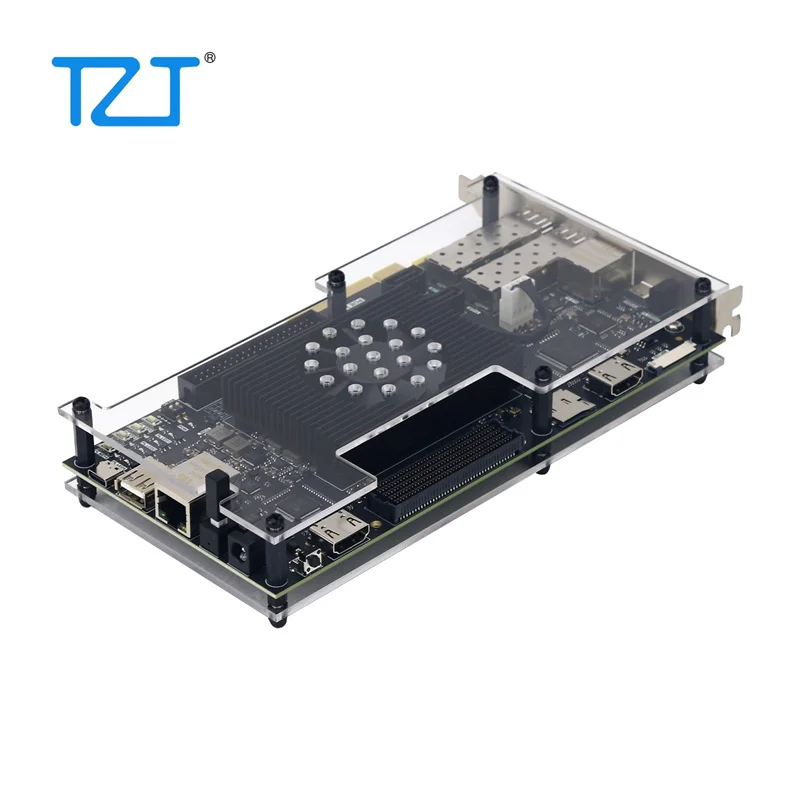 Фото Плата разработки TZT ZYNQ7100 для Xilinx FPGA FMC XC7Z100-2FFG900 с SD-картой и устройством чтения карт №2