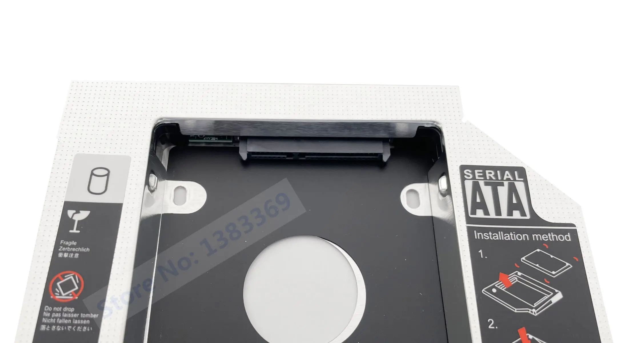 Фото Универсальный кронштейн для жесткого диска 2nd 2,5 HDD с оптическим отсеком для Acer 5750 5735 5335 6530 6530G 6930 6930G GSA-T50N AD-7560s №2