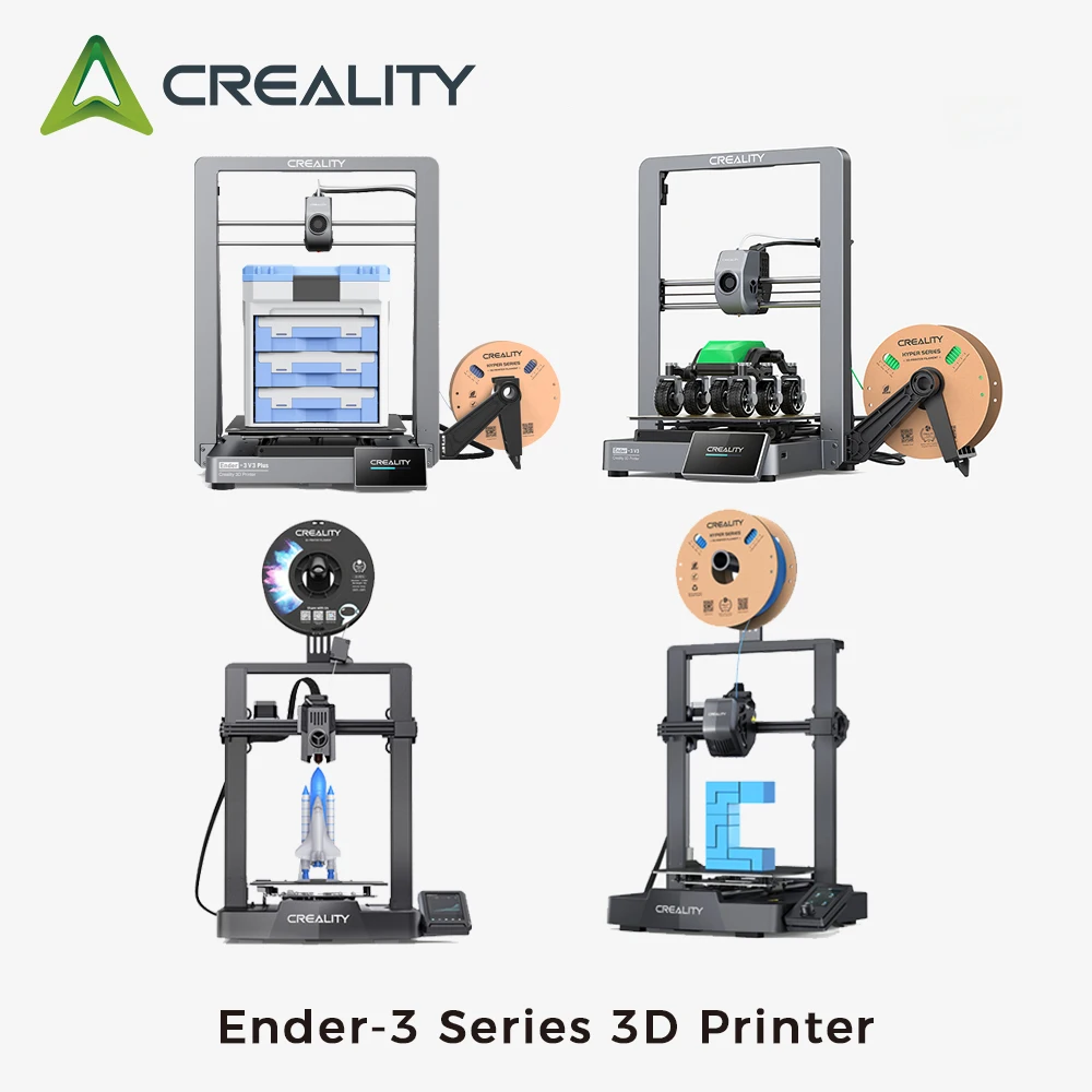 3D-принтеры Creality Ender-3 V3 Series, устройство для быстрой печати с большим объемом памяти Ender-3 V3 SE / KE