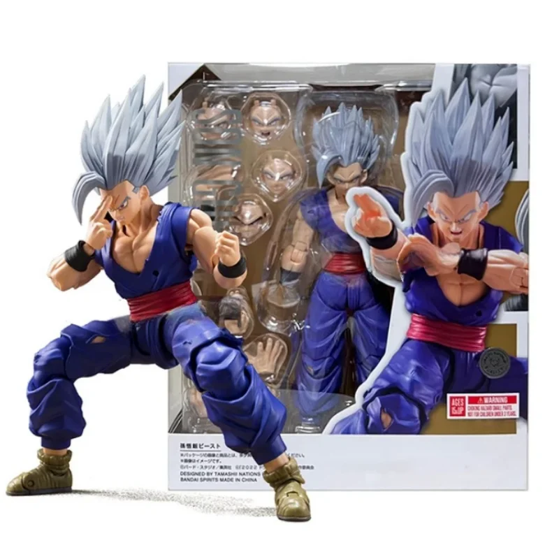 Shf экшн-фигурка из м/ф «Драконий жемчуг», сон гохань, фигурка из ПВХ, подвижная Коллекционная кукла, аниме 17 см, фигурка супер сайян гохань, модель, игрушки в подарок