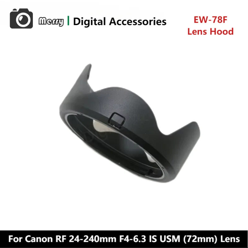 Новая оригинальная передняя бленда EW-78F для Canon RF 24-240 мм F4-6,3 IS USM (72 мм) объектив камеры RF24-240