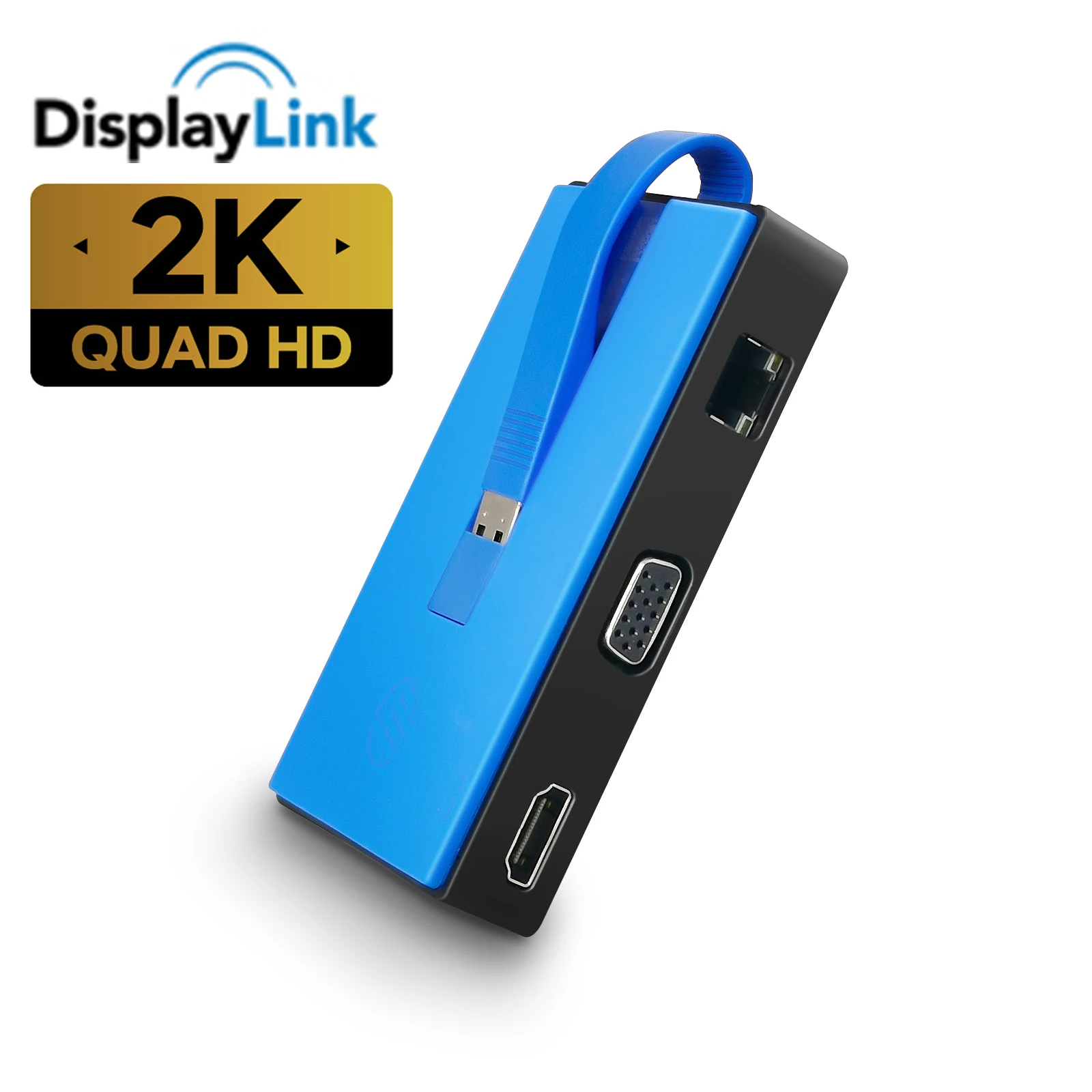 Адаптер USB 3,0-HDMI VGA, USB 5 в 1 порт, док-станция Displaylink, конвертер для Apple Macbook pro air Mini windows win7/8/win10