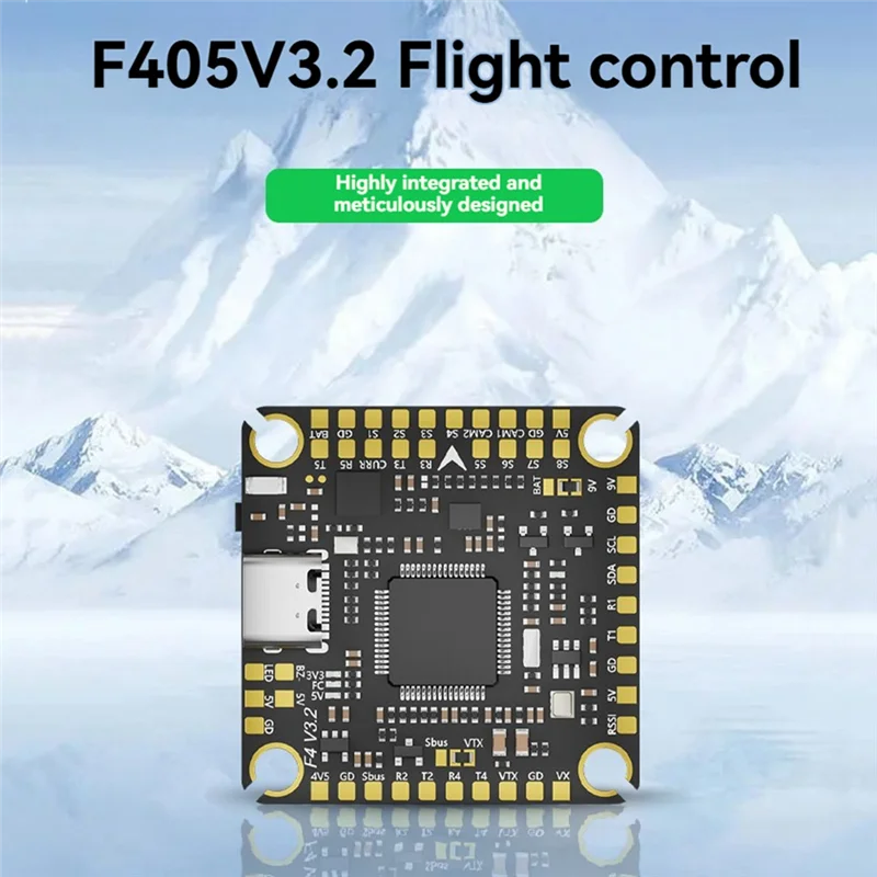 AT82-F405 V3.2 Контроллер полета FC ICM42688P Bluetooth Беспроводная регулировка параметров для FPV для RC Дрон для фристайла DIY Запчасти (art.: 3920d006f53e0) - 3920d006f53e0